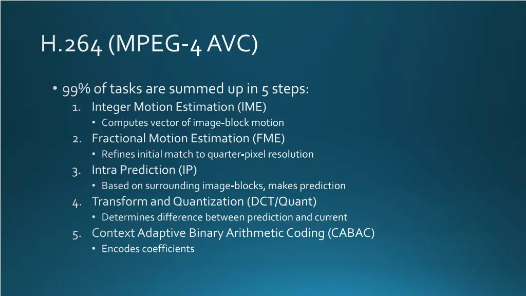 h 264 mpeg 4 avc