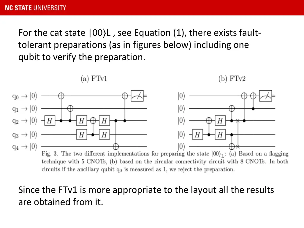 for the cat state 00 l see equation 1 there