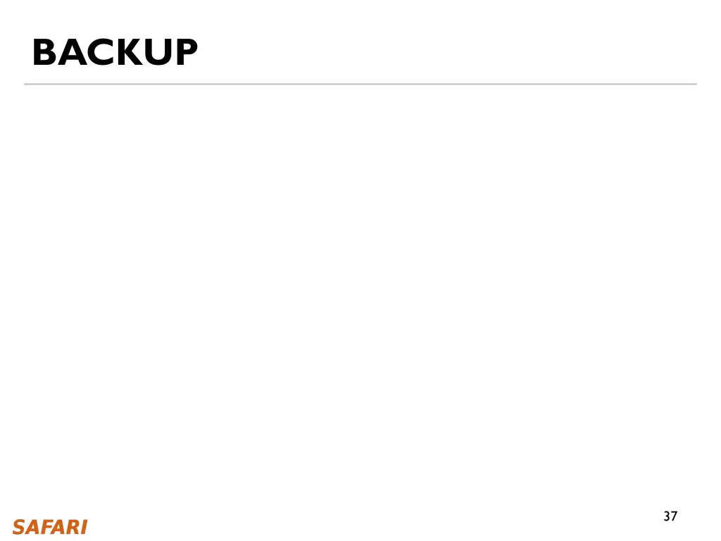 backup