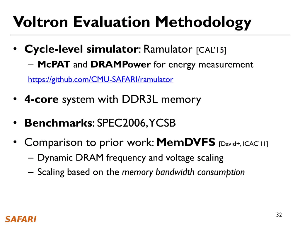 voltron evaluation methodology