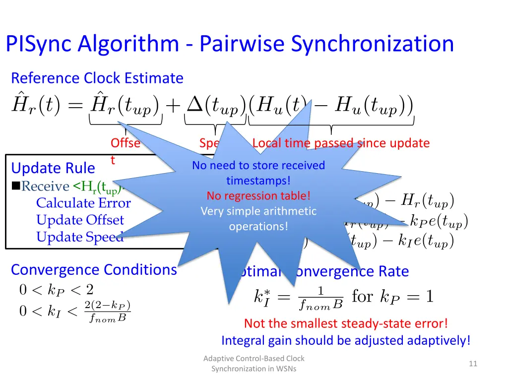 pisync algorithm pairwise synchronization