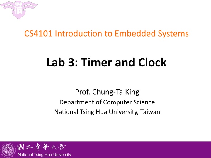 cs4101 introduction to embedded systems