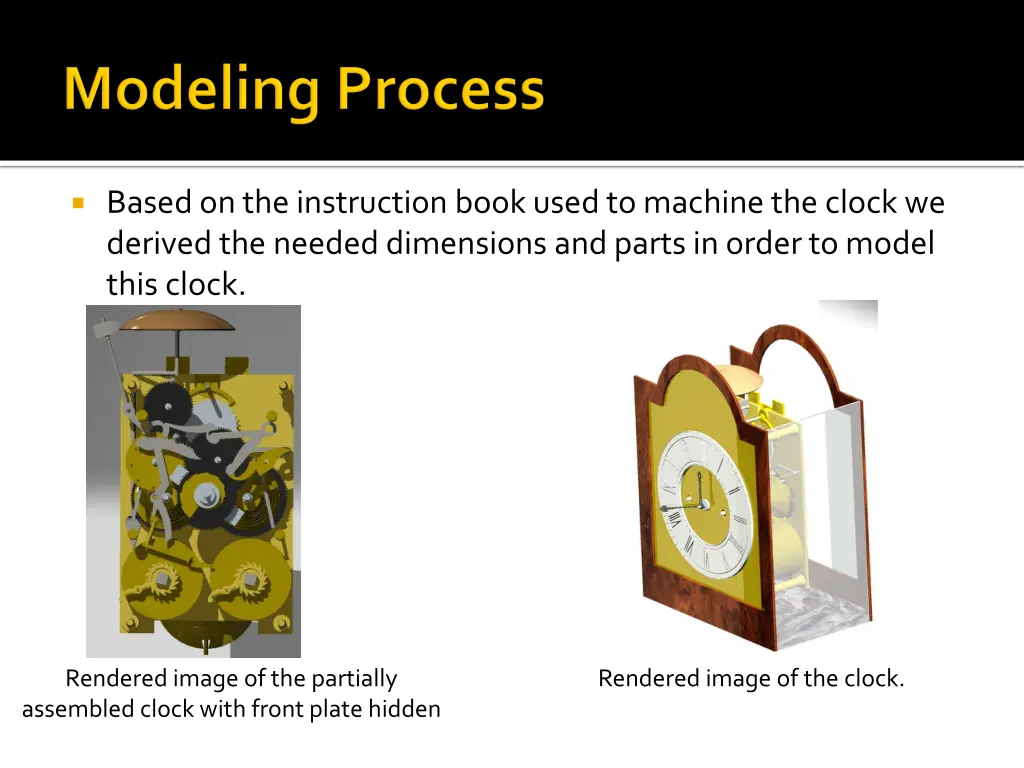 based on the instruction book used to machine