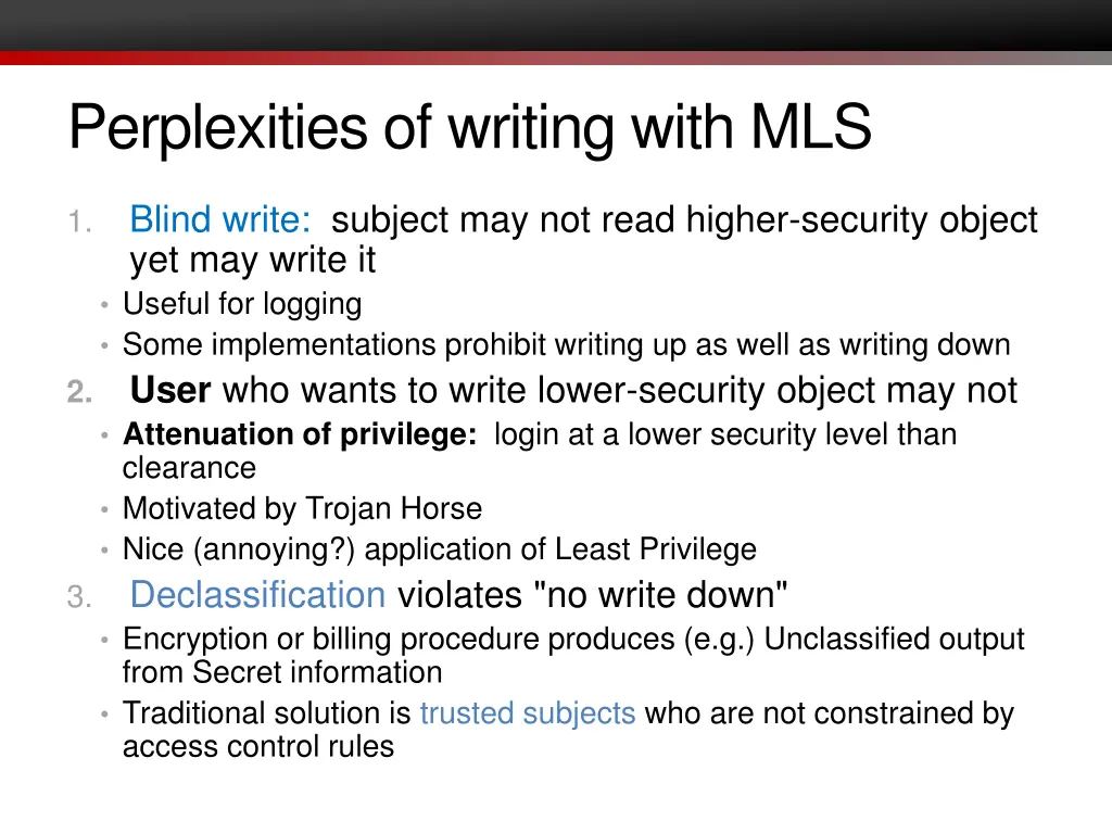 perplexities of writing with mls