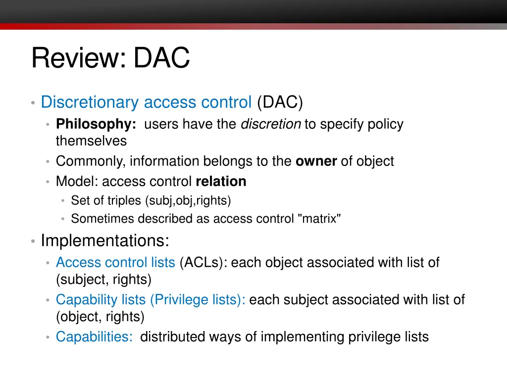 review dac