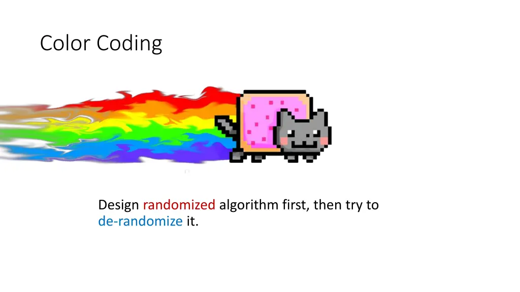 color coding