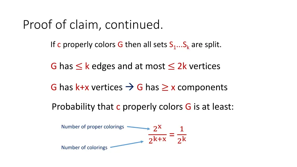 proof of claim continued