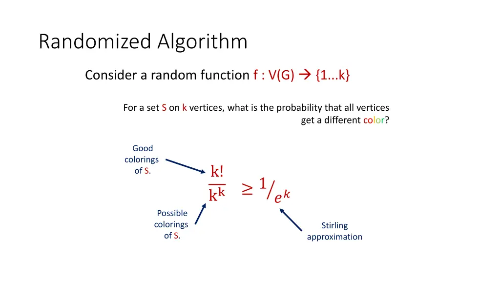 randomized algorithm