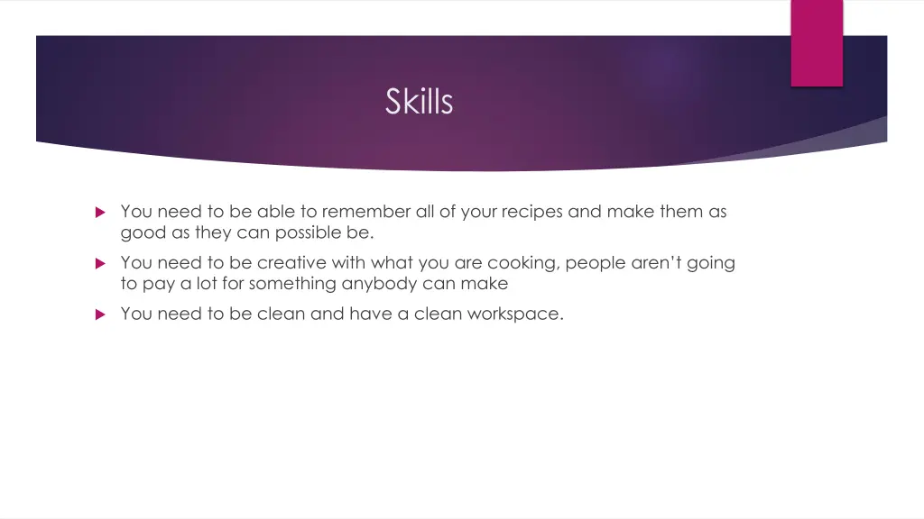 skills