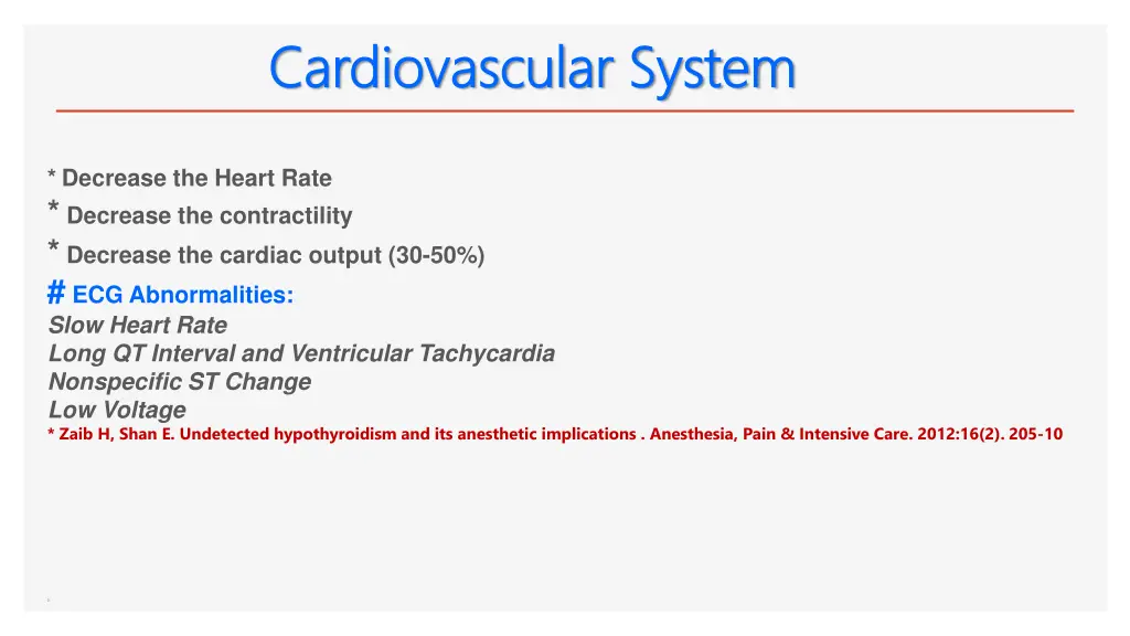 cardiovascular system cardiovascular system