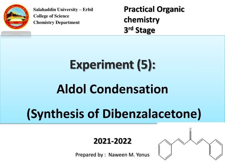 practical organic chemistry 3 rd stage