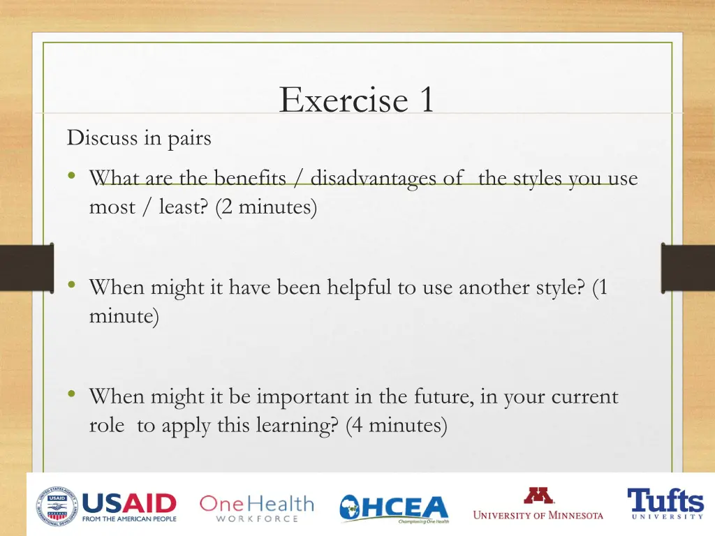 exercise 1 1