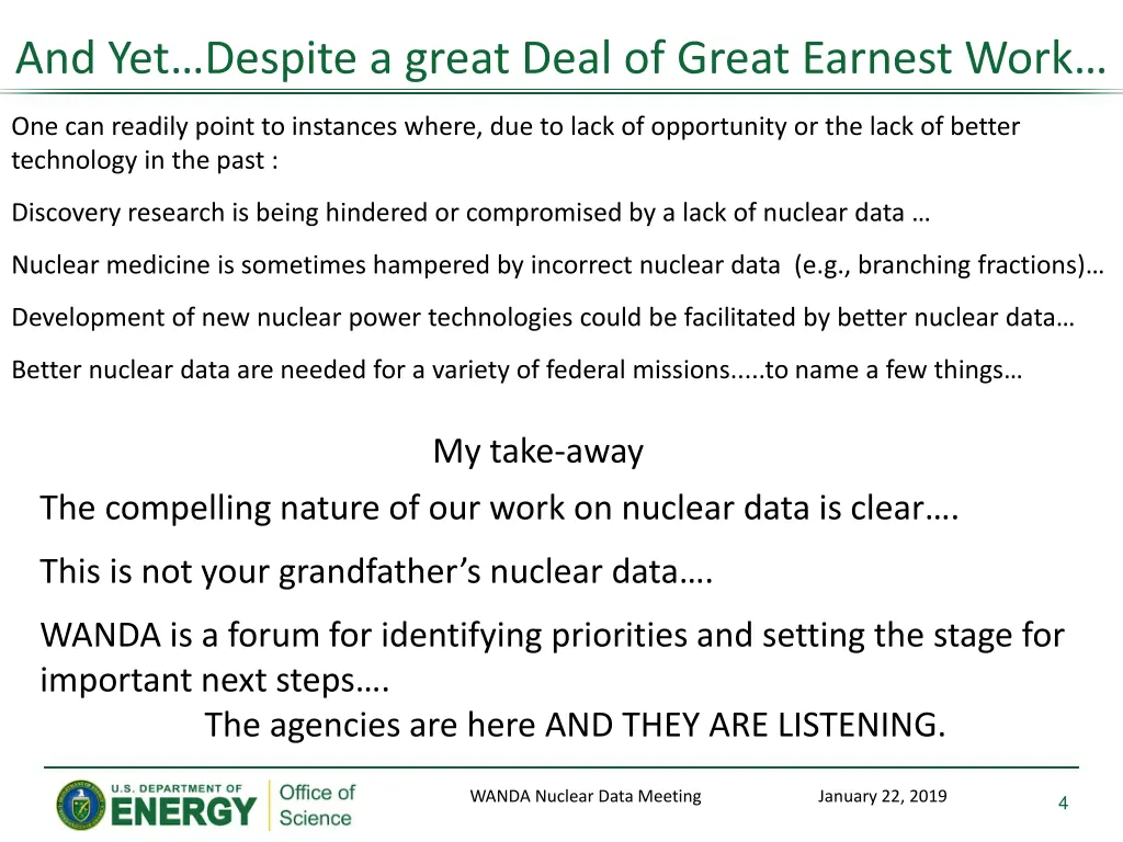 and yet despite a great deal of g reat earnest