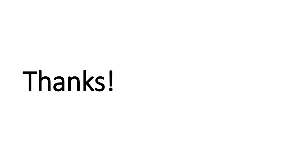 thanks thanks