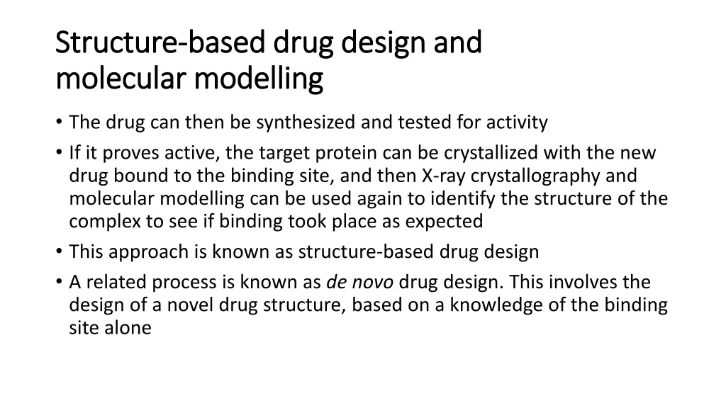 structure structure based drug design and based 2