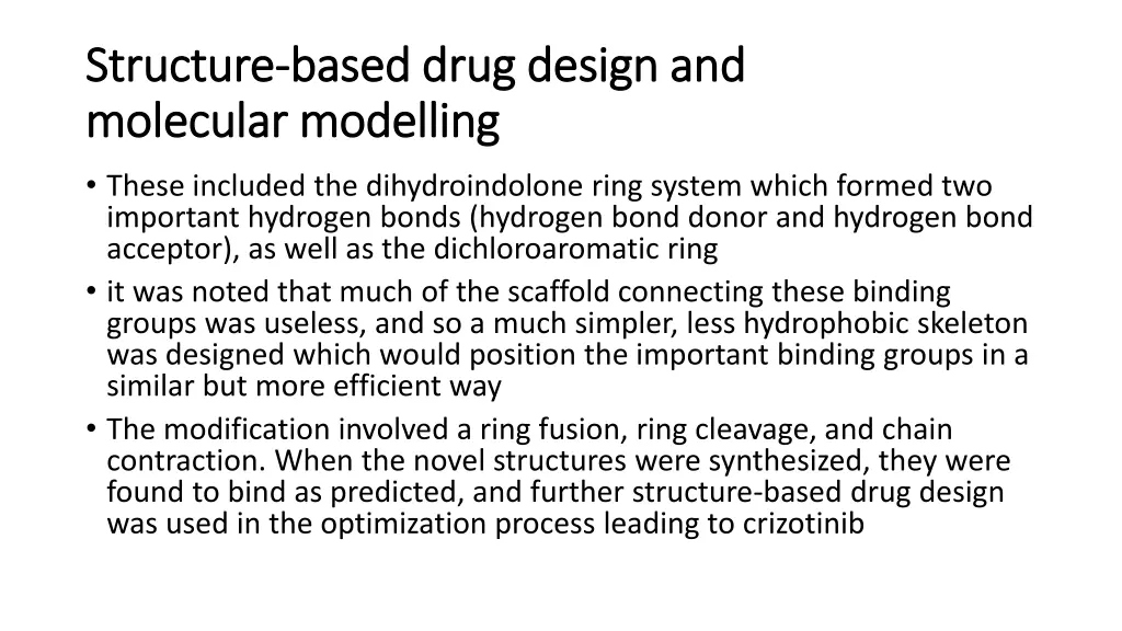 structure structure based drug design and based 4