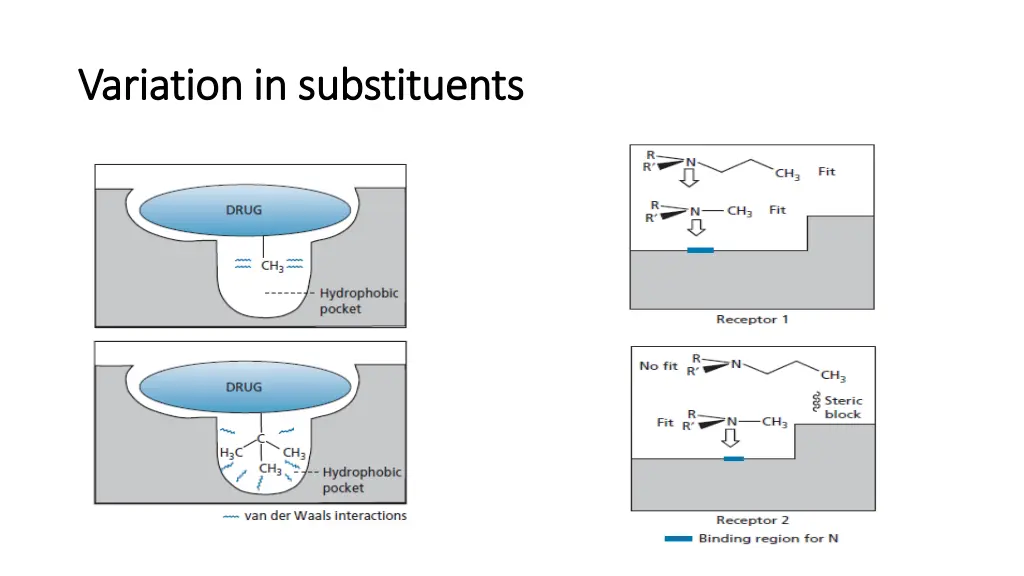 variation in substituents variation 3