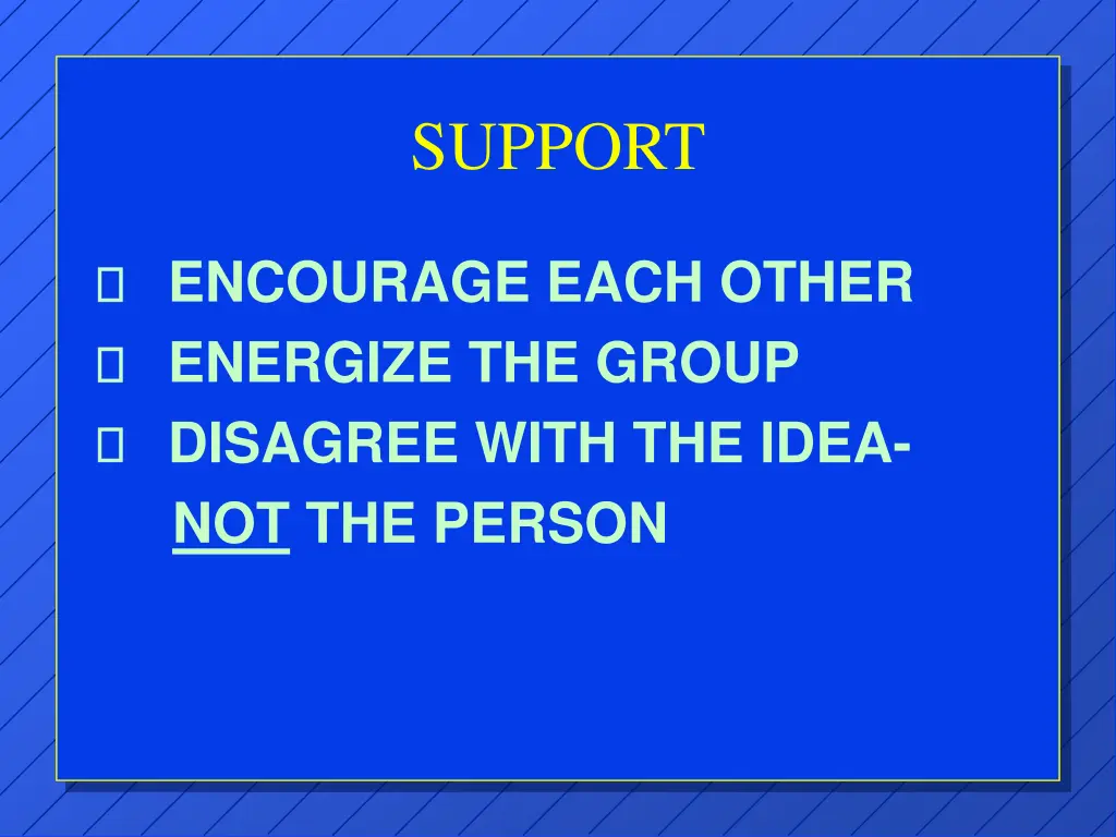 support 1