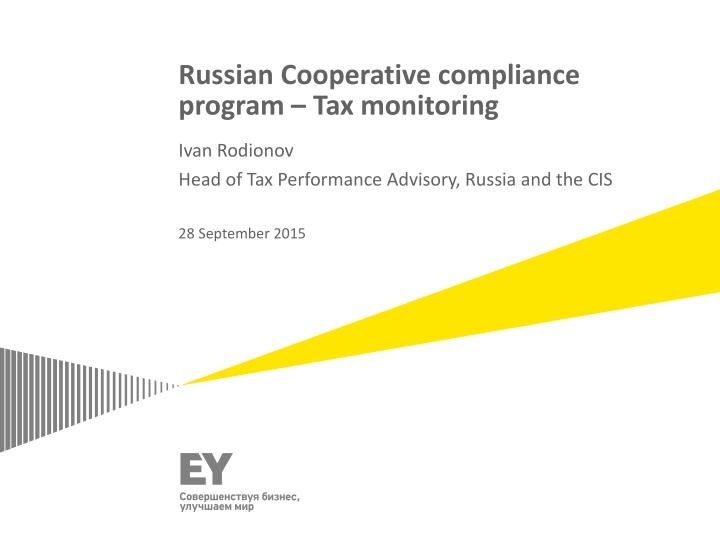 russian cooperative compliance program