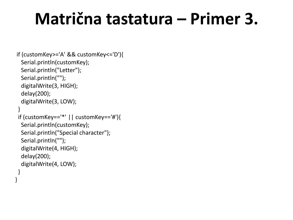matri na tastatura primer 3 1