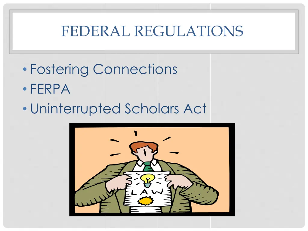 federal regulations