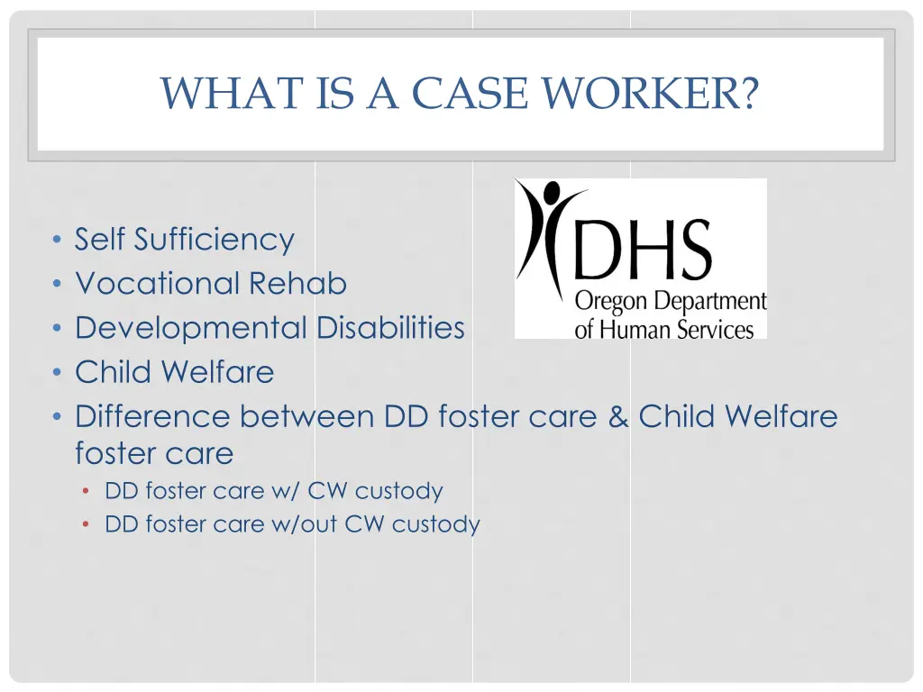 what is a case worker
