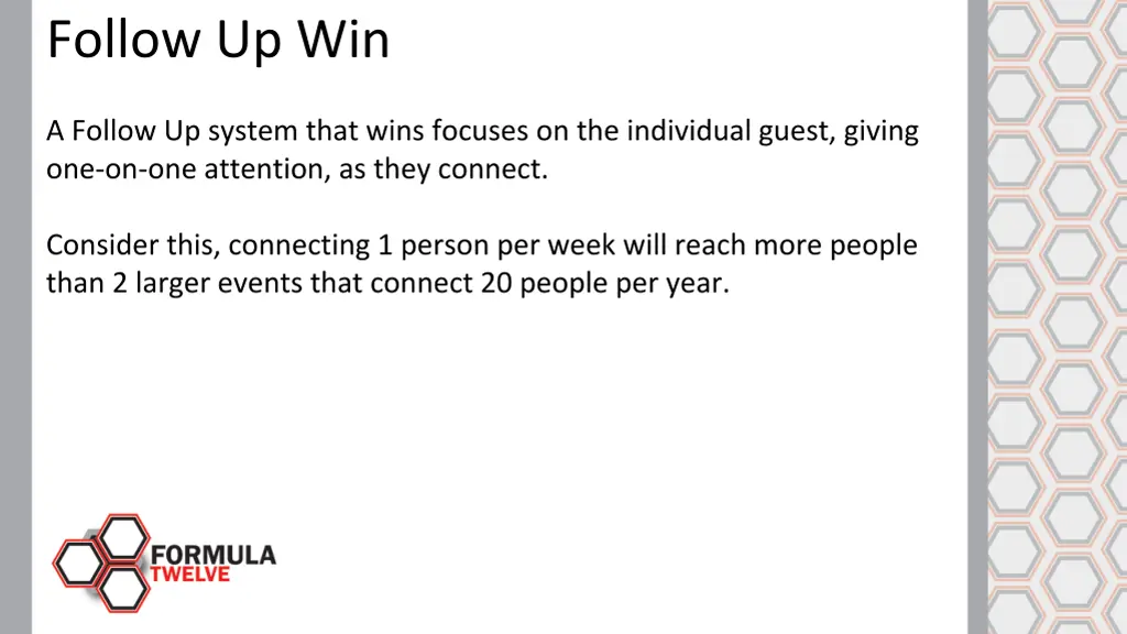 follow up win