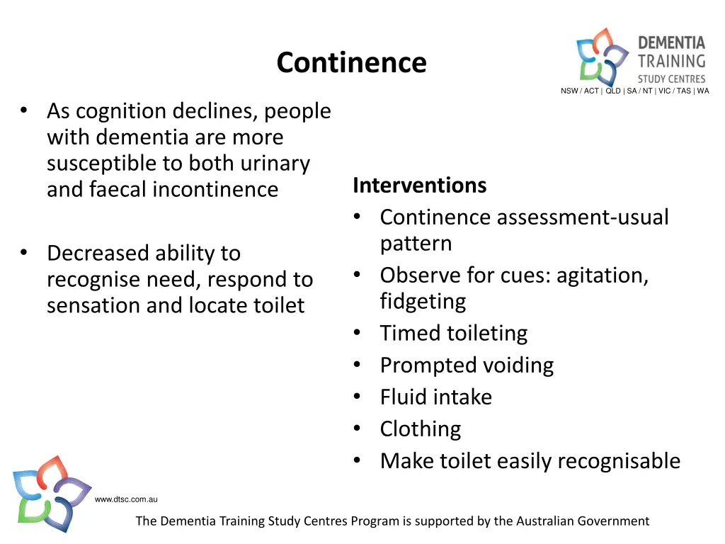 continence