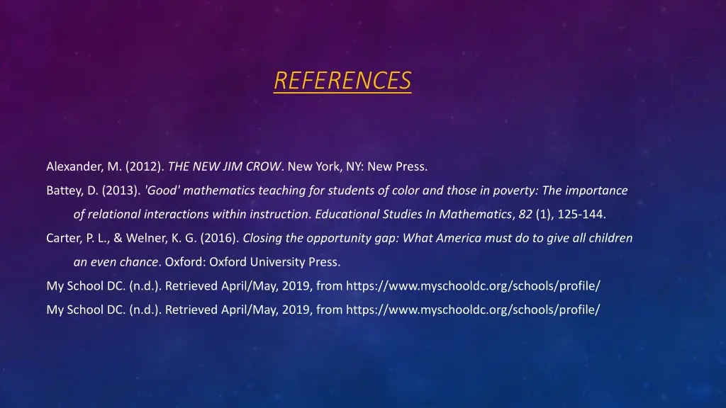 references