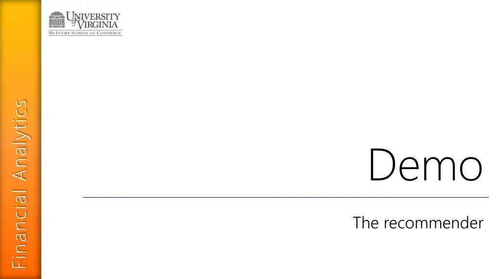 financial analytics 1