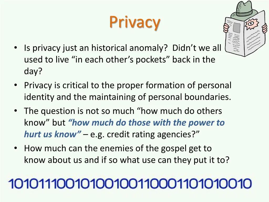 privacy