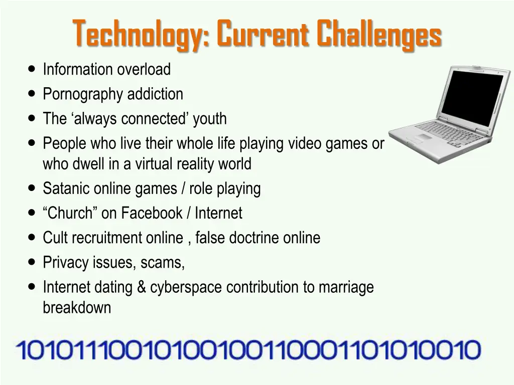 technology current challenges information