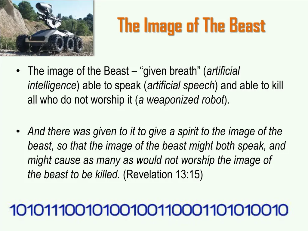 the image of the beast