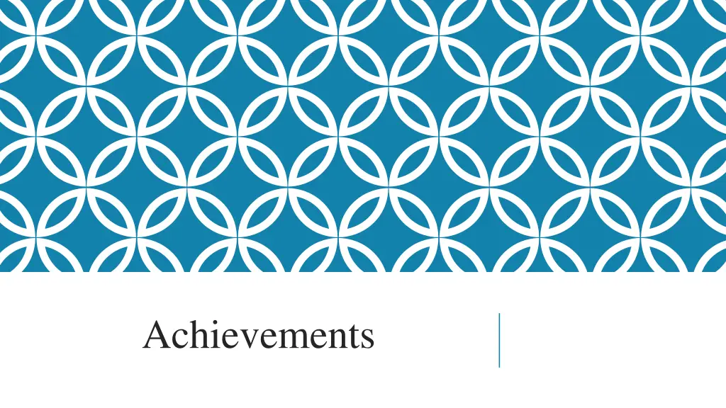 achievements