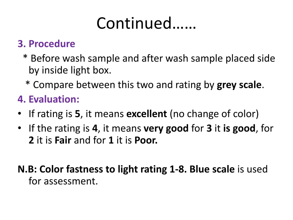 continued 1