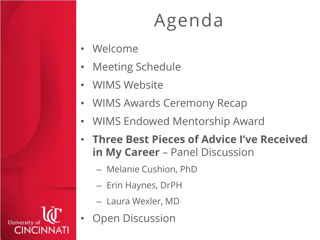 agenda