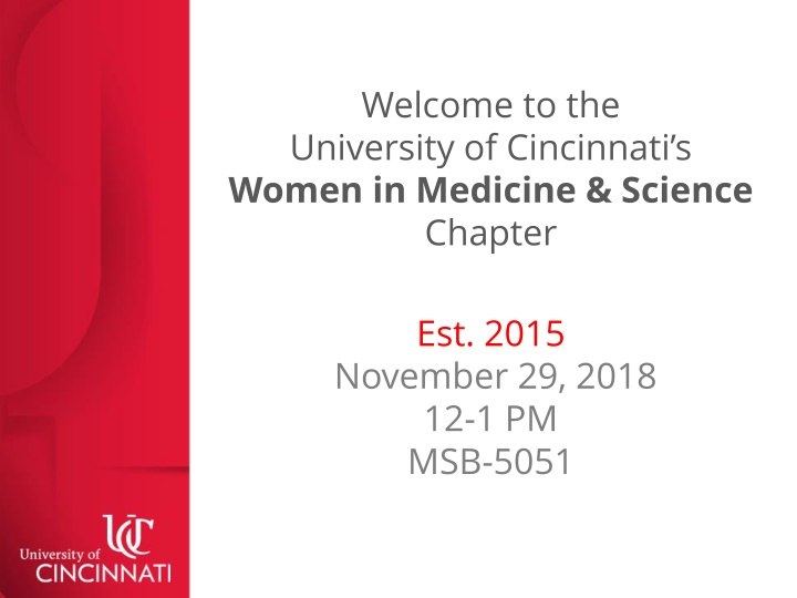 welcome to the university of cincinnati s women
