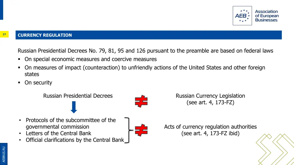 currency regulation