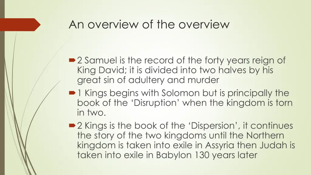 an overview of the overview 1