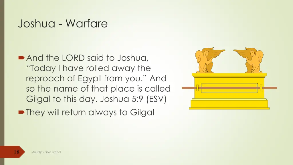 joshua warfare 1
