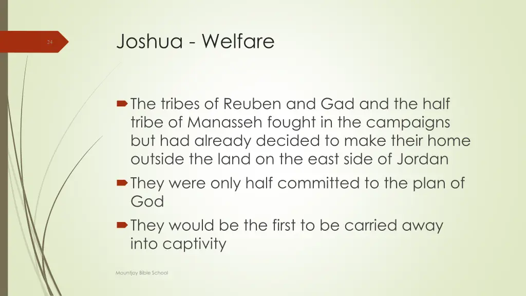 joshua welfare 1