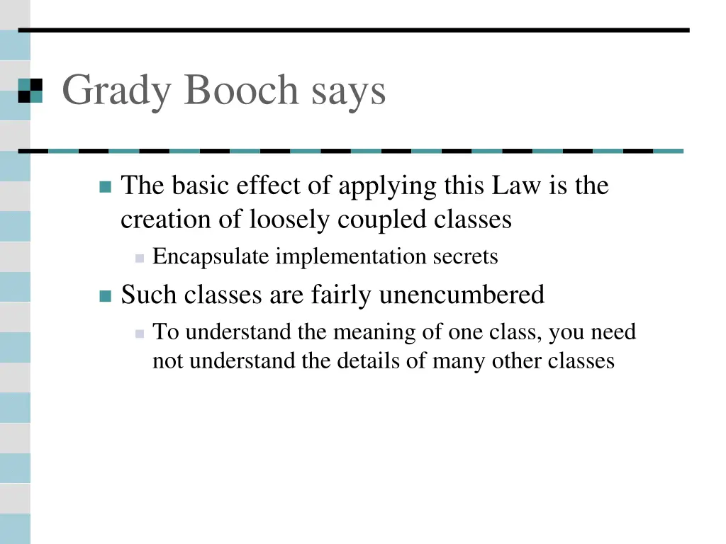 grady booch says