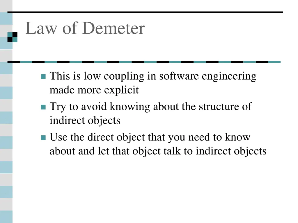 law of demeter 1