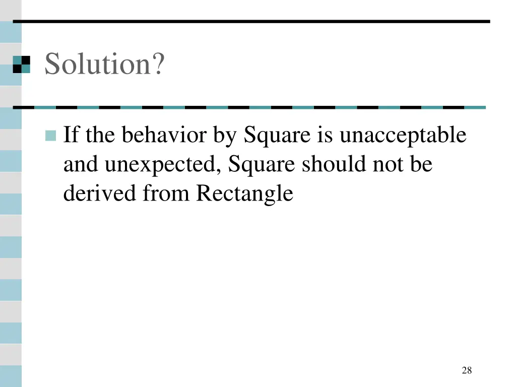 solution