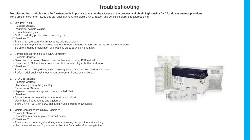 troubleshooting