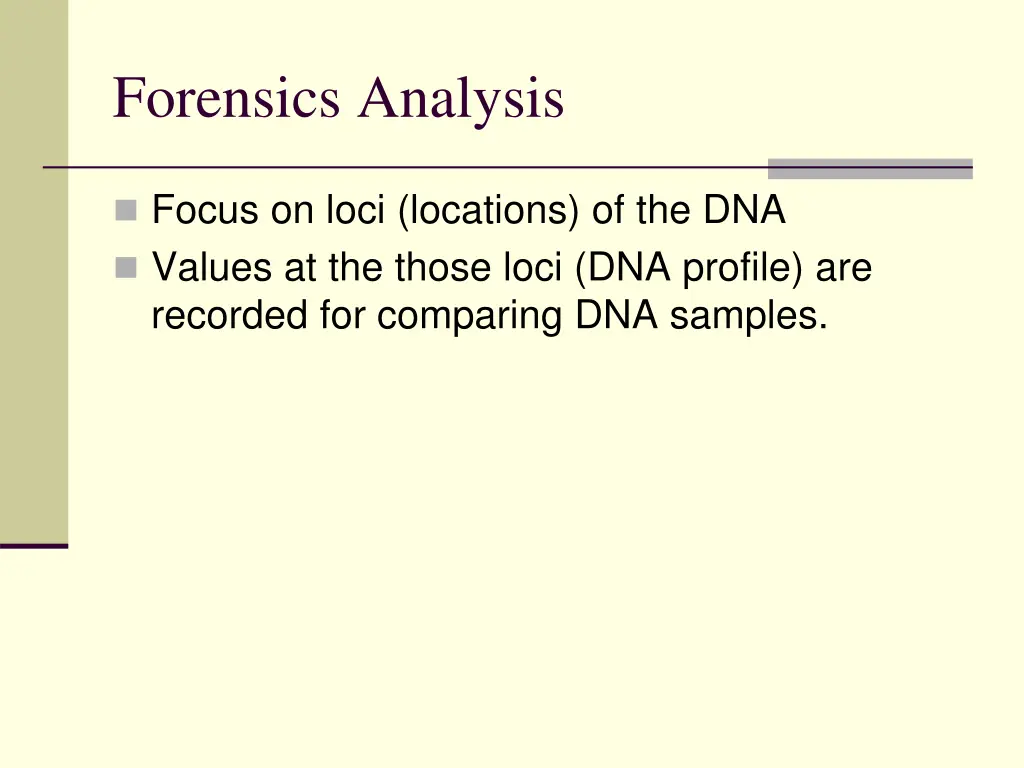 forensics analysis