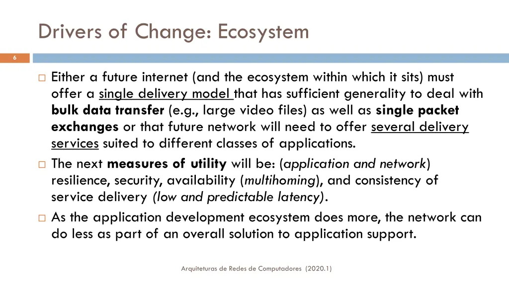 drivers of change ecosystem