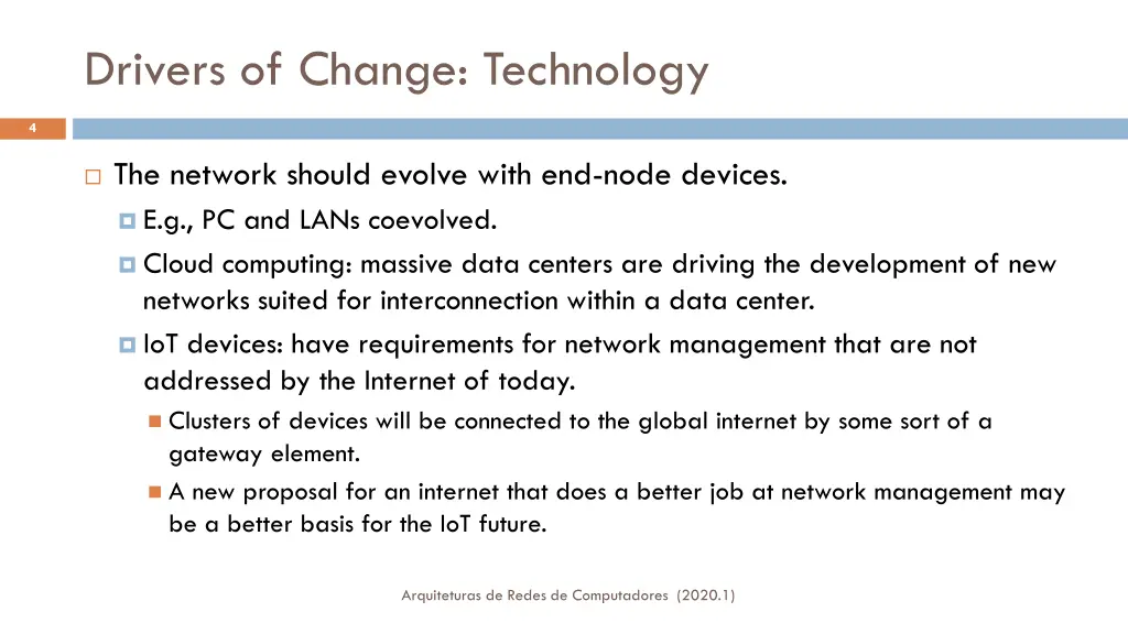 drivers of change technology