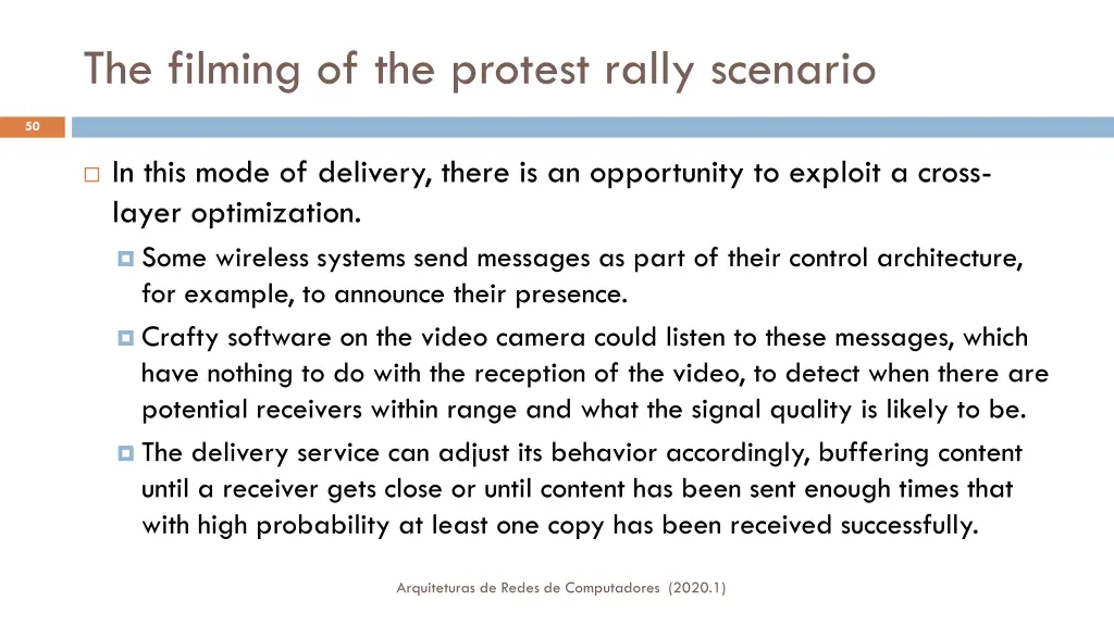 the filming of the protest rally scenario 2