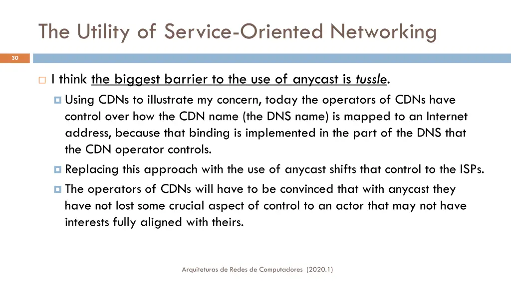 the utility of service oriented networking 2